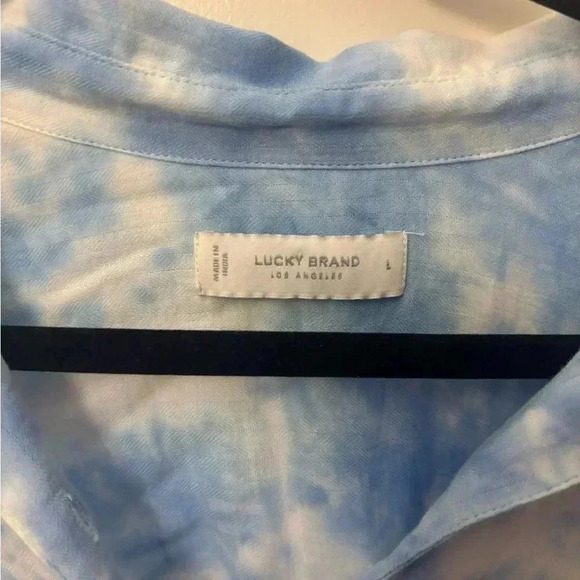 Lucky Brand Tie Dye Blouse - Picture 2 of 3
